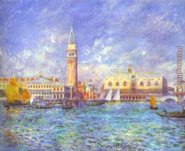 Pierre Auguste Renoir Doges' Palace, Venice